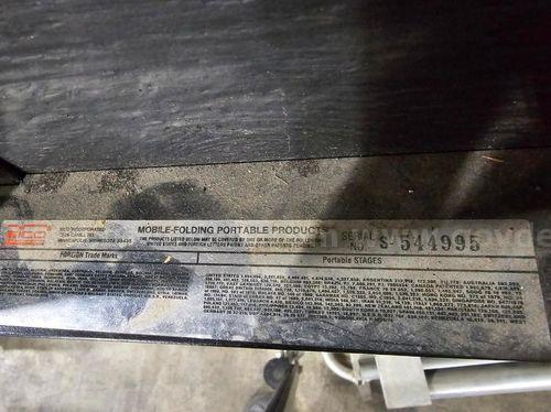 Sico Mobile Folding  Portable Stages (223875 AJ) Sico  Government Surplus Auction - Photo #3