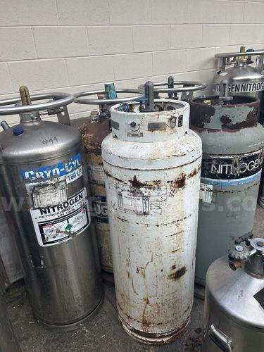 Dewar Nitrogen Tanks (224290 DC) Dewar  Government Surplus Auction - Photo #6