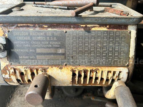 GENERAL PURPOSE 10" BENCH LATHE (225721 NM) SHELDON MACHINE CO. TXE-18988-T-D Government Surplus Auction - Photo #4
