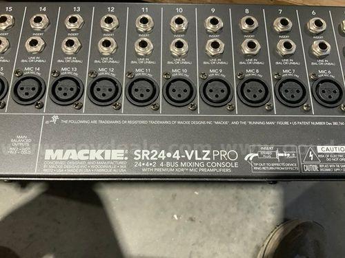 Mackie SR Series 24.4.2 4-Bus Mixing Console (225856 BT) MACKIE SR24-4 VLZPRO Government Surplus Auction - Photo #2