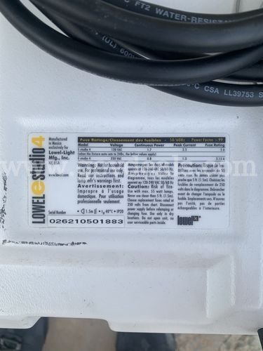 Film Studio Lighting (225775 TM)   Government Surplus Auction - Photo #3