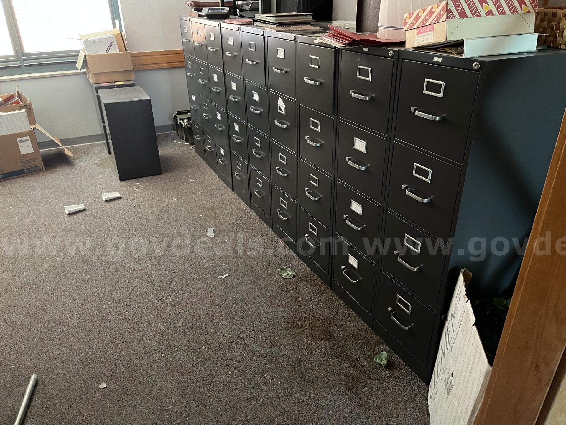 FILING CABINETS   Government Surplus Auction - Photo #2