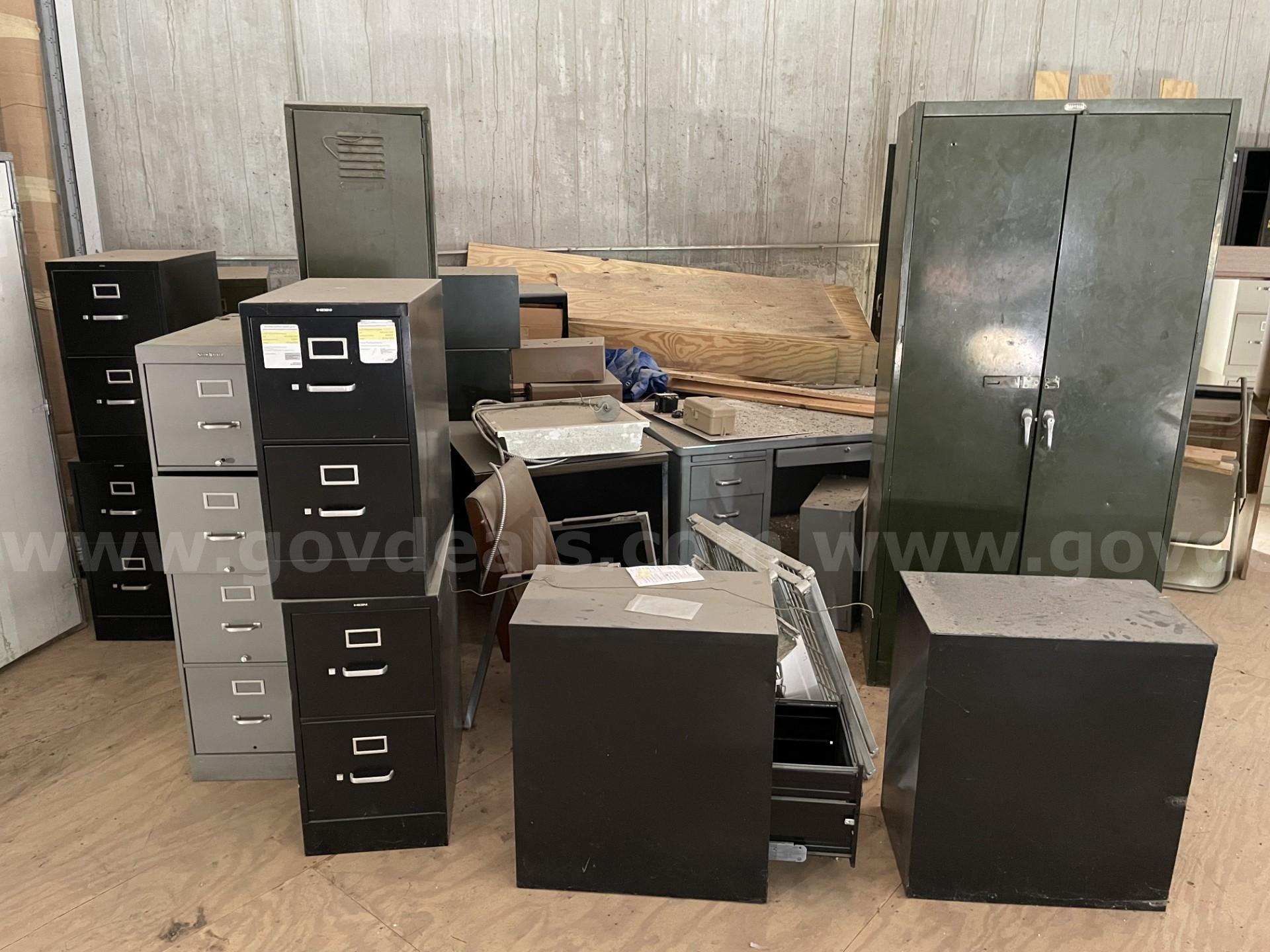 FILING CABINETS   Government Surplus Auction - Primary Photo