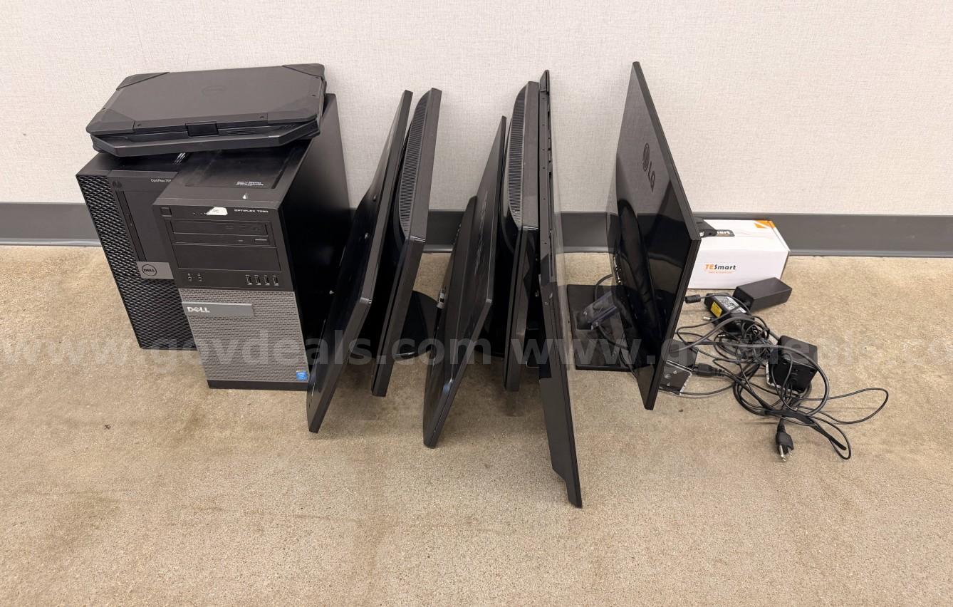 LOT OF COMPUTERS AND MONITORS   Government Surplus Auction - Primary Photo