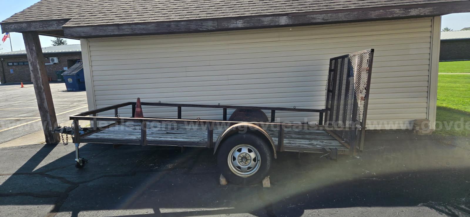 1983 ASM Single Axel Trailer
