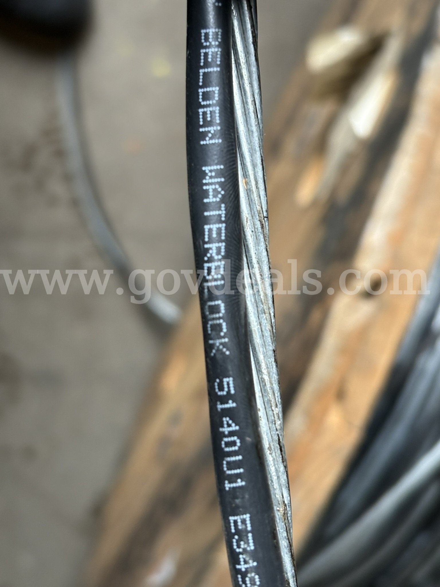 Sound and Security Cable Belden 5140U1 E34972 ROHS 0012918 Government Surplus Auction - Photo #3