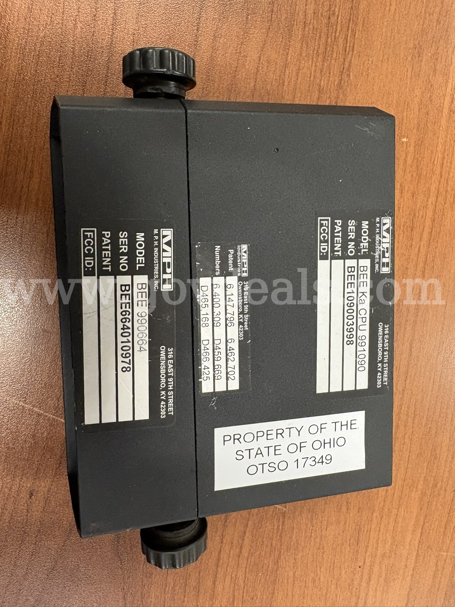 BEE III Directional Radar System MPH BEE Ka CPU 991090 Government Surplus Auction - Photo #4