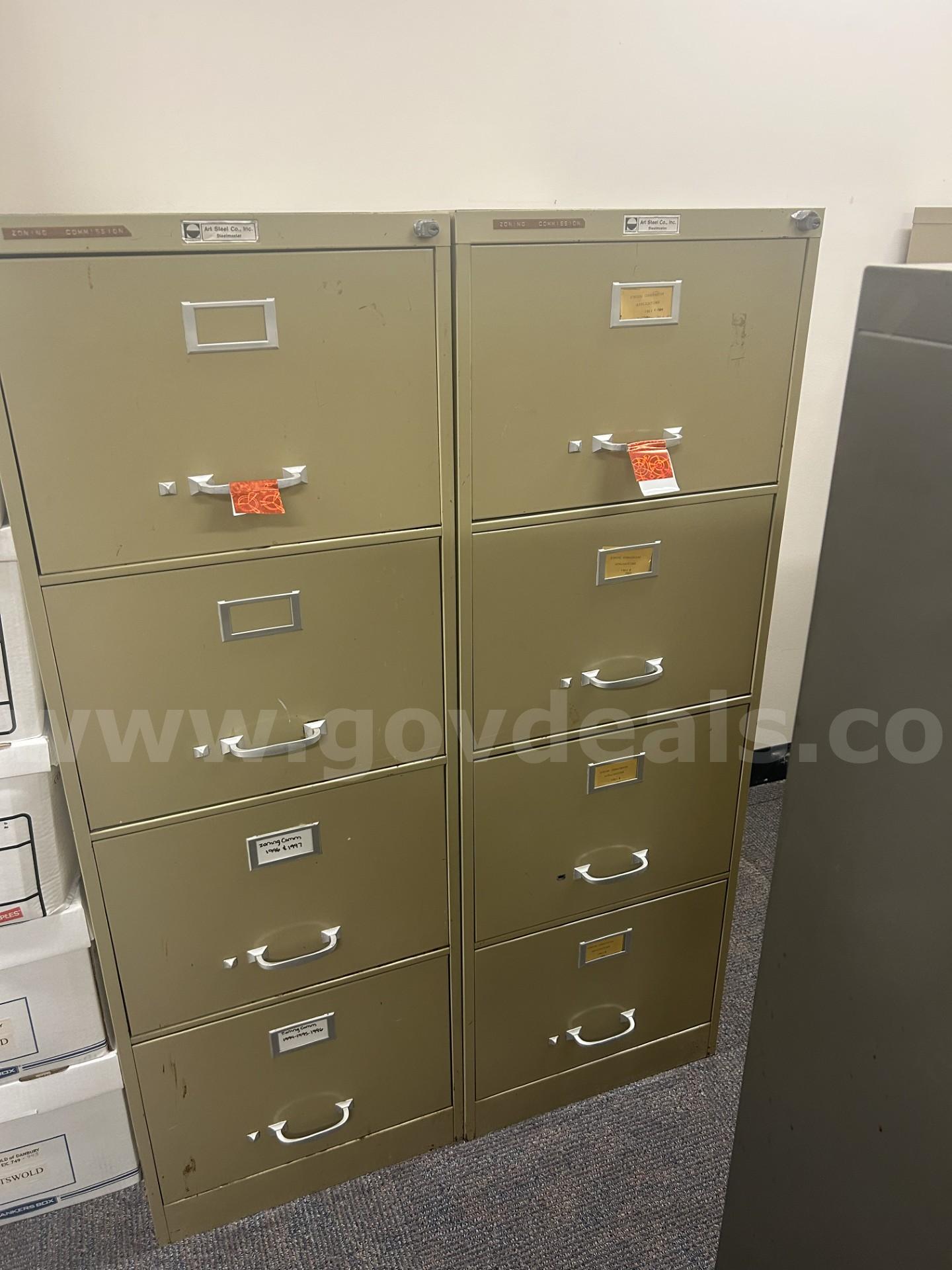 A Lot of (7) Filing Cabinets