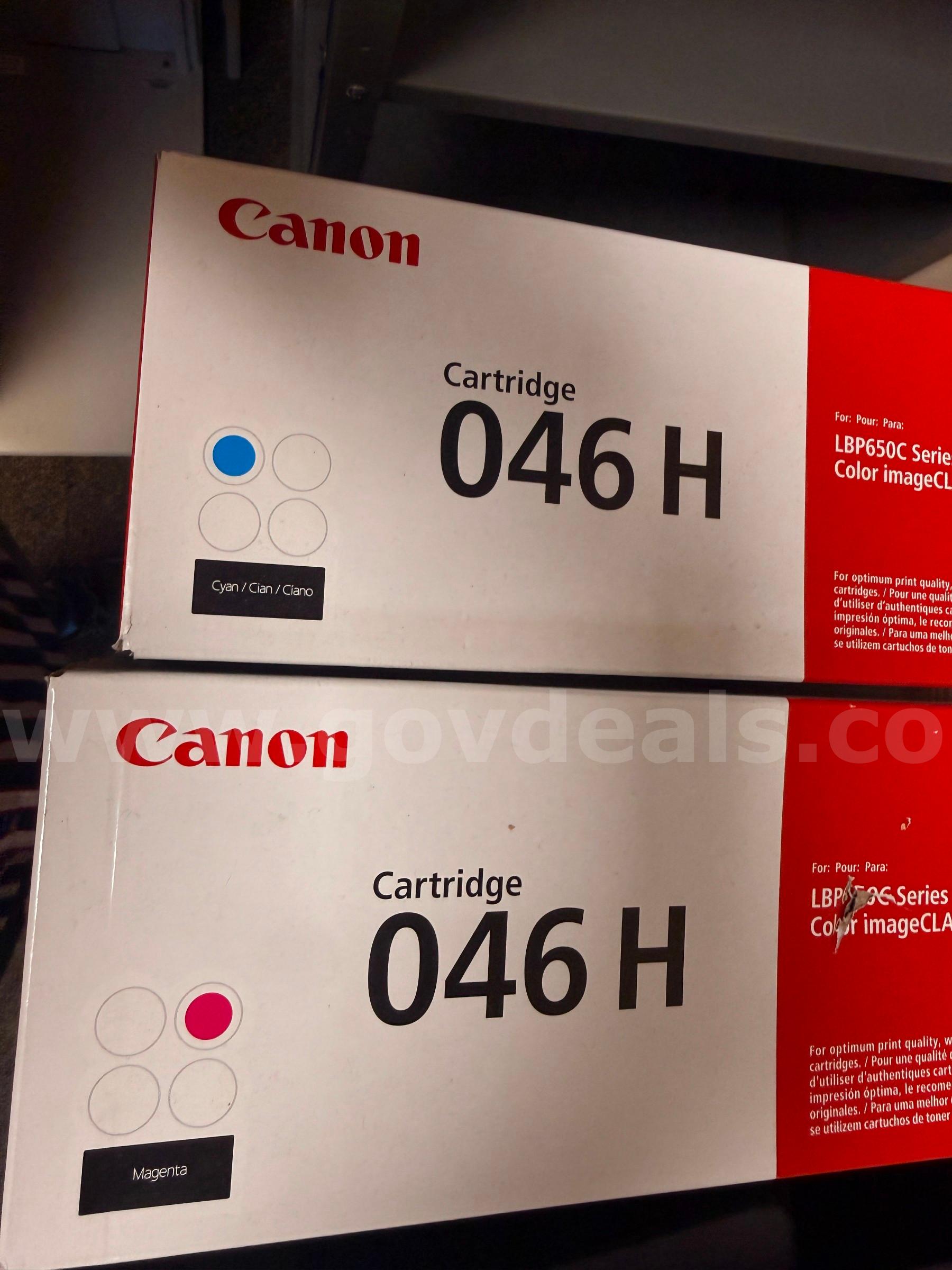 Canon Color image CLASS MF733Cdw 4in1 + 6x ink cartridges+cables Canon MF733Cdw Government Surplus Auction - Photo #2