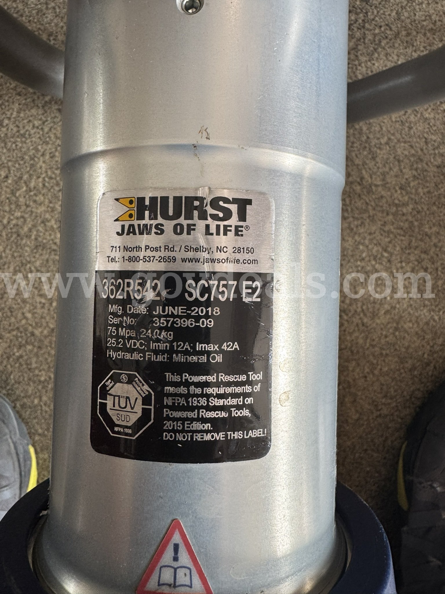 Hurst E-draulics Rescue Tool Lot Hurst E-Draulics Government Surplus Auction - Photo #4