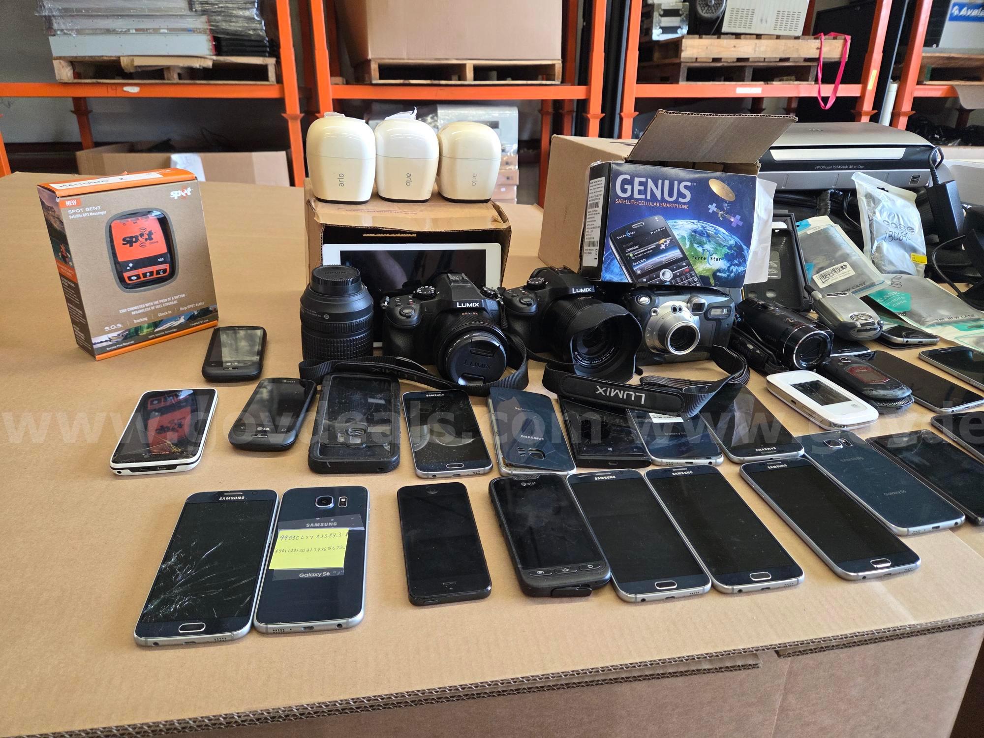 Miscellaneous Digital Cameras, Video Camera, New Satellite Phone