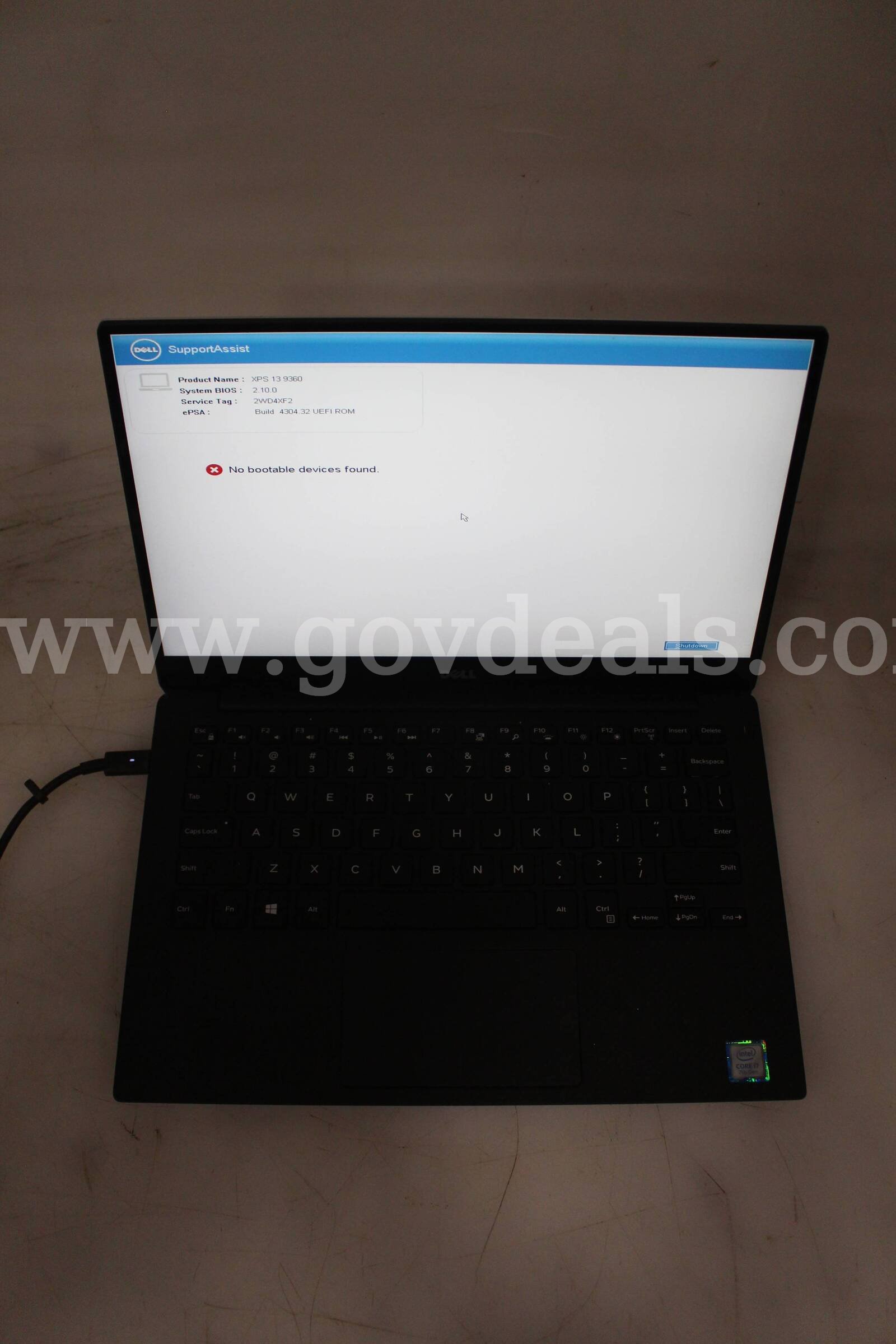 Lot of (3) Dell XPS Laptops Dell XPS Government Surplus Auction - Photo #5