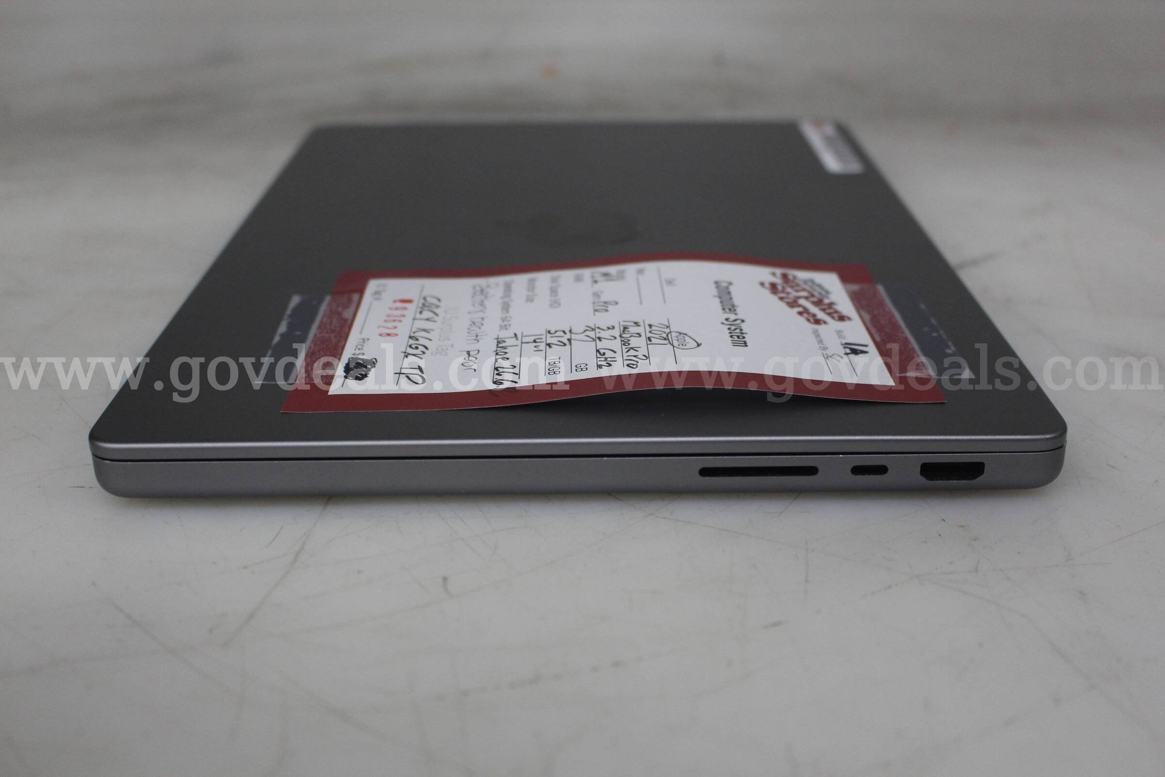 2021 Apple MacBook Pro M1 Pro Apple MacBook Pro Government Surplus Auction - Photo #4