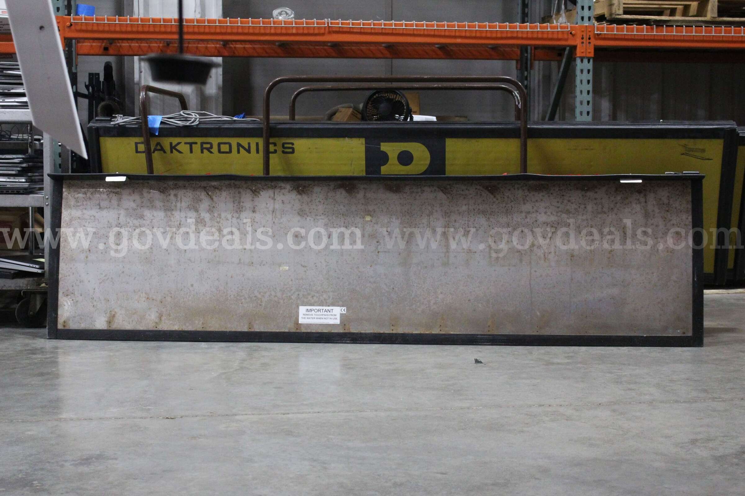Lot of (7) Daktronics T-7000 Series Touchpads Daktronics 7000 Government Surplus Auction - Photo #4