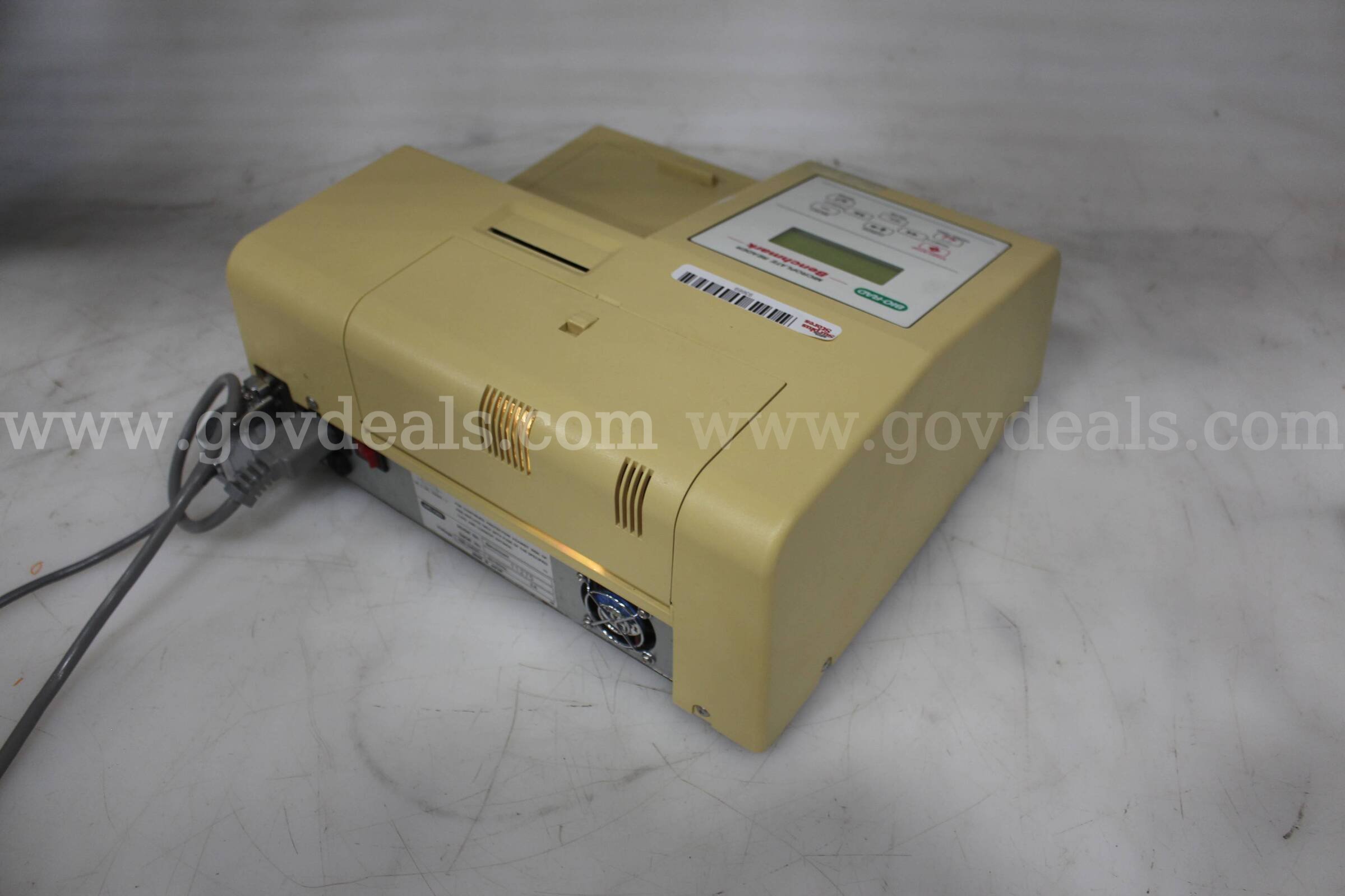 (1) BioRad Benchmark Microplate Reader for Parts/Repair BioRad Benchmark Government Surplus Auction - Photo #5