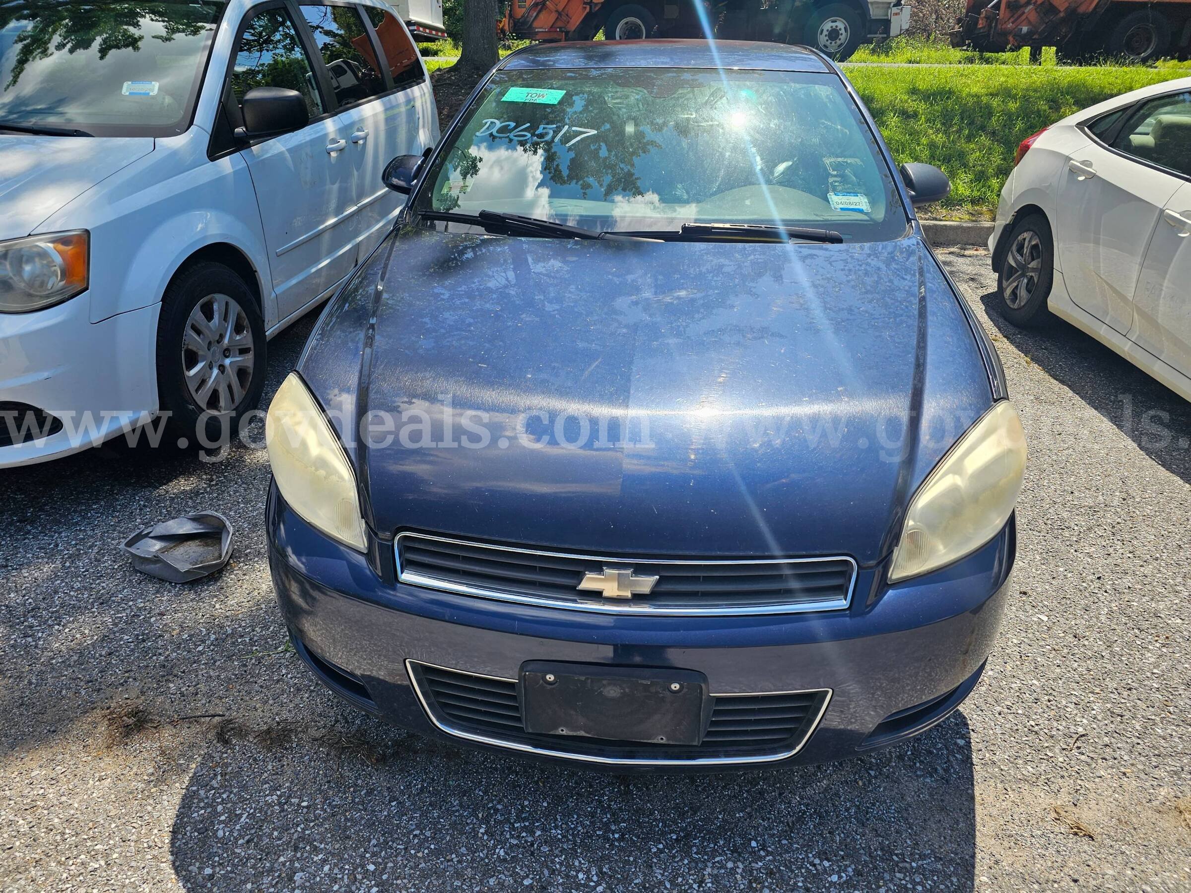2008 Chevrolet Impala Clean Title Chevrolet Impala Government Surplus Auction - Photo #2