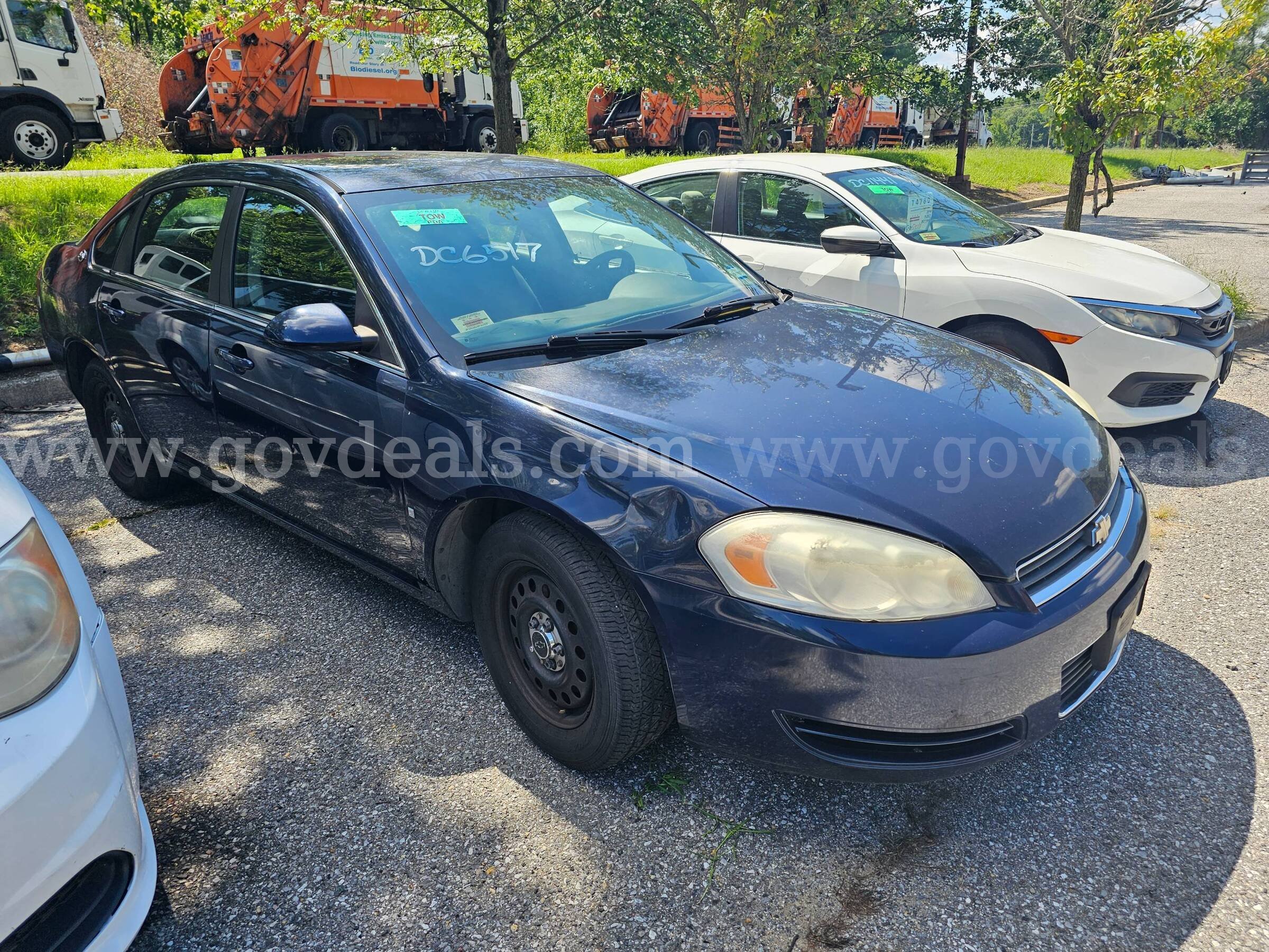 2008 Chevrolet Impala Clean Title Chevrolet Impala Government Surplus Auction - Photo #3