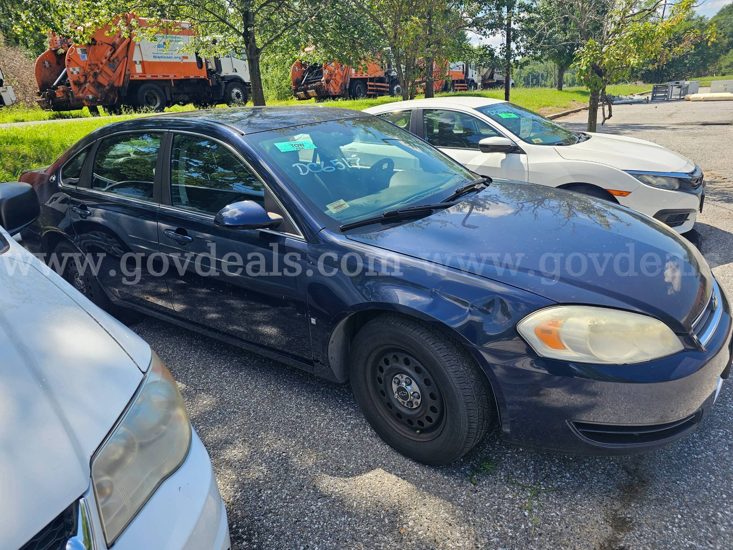 2008 Chevrolet Impala Clean Title Chevrolet Impala Government Surplus Auction - Photo #4