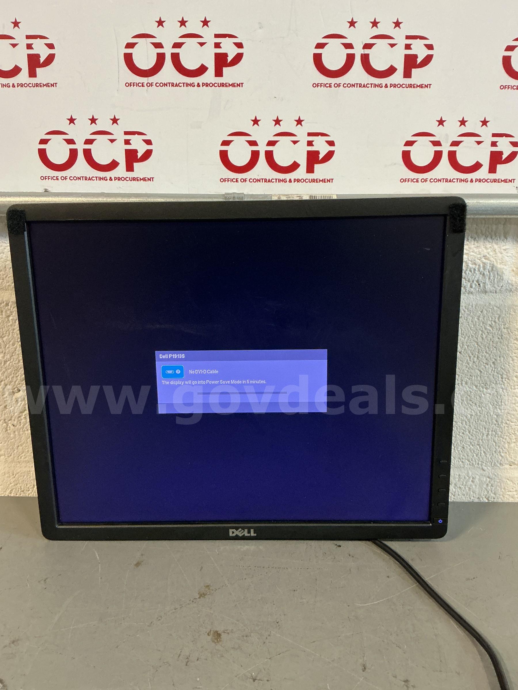 DELL MONITORS - 35 UNITS (POWER ON) DELL SEE PHOTOS Government Surplus Auction - Photo #6