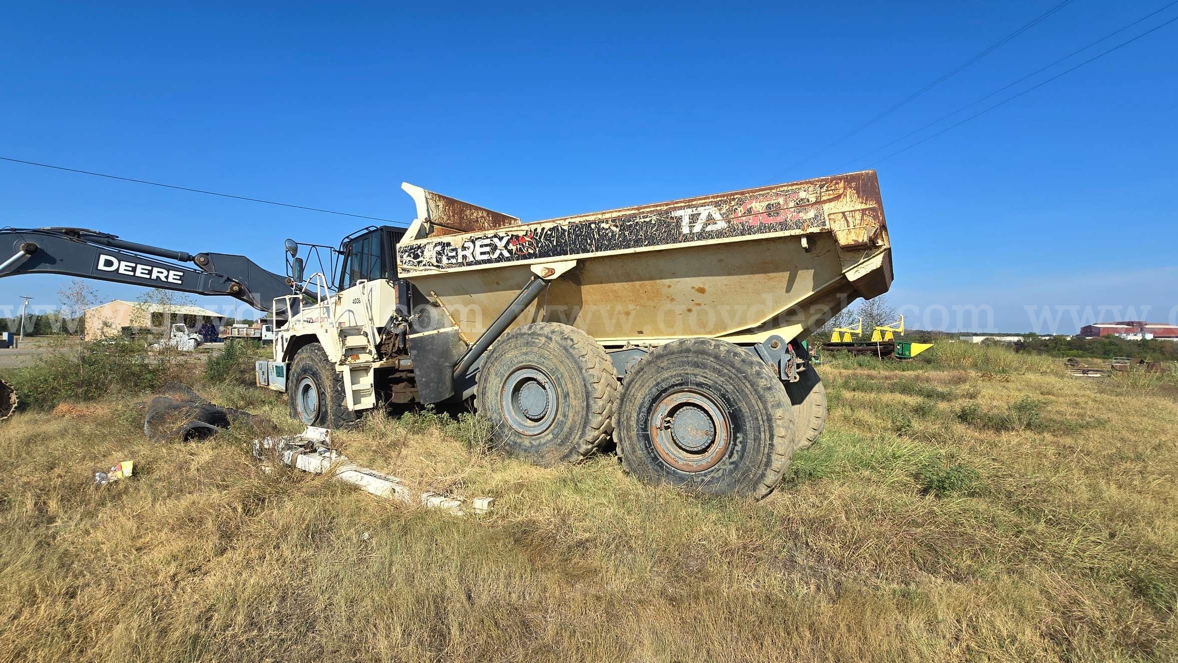 2015 Terex TA400 Dump Truck Terex TA400 Government Surplus Auction - Photo #6