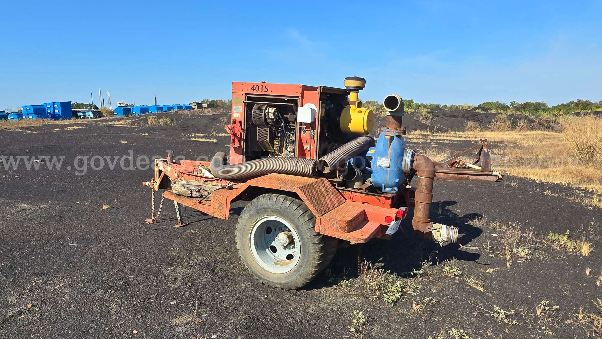 Gorman-Rupp 80 Series Self-Priming Centrifugal Pump w/ Detroit Diesel Gorman-Rupp 80 Series Government Surplus Auction - Photo #3