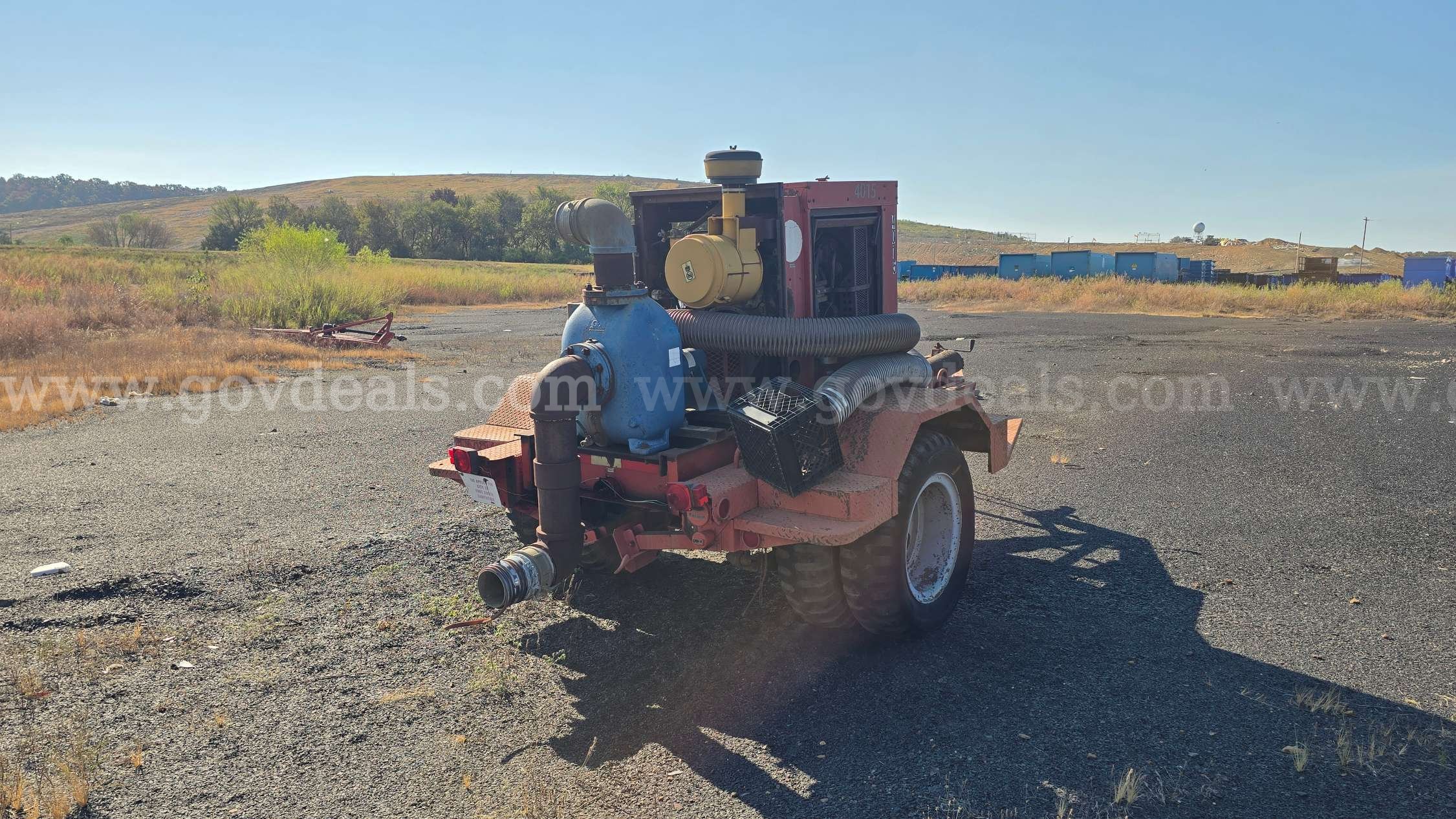 Gorman-Rupp 80 Series Self-Priming Centrifugal Pump w/ Detroit Diesel Gorman-Rupp 80 Series Government Surplus Auction - Photo #4