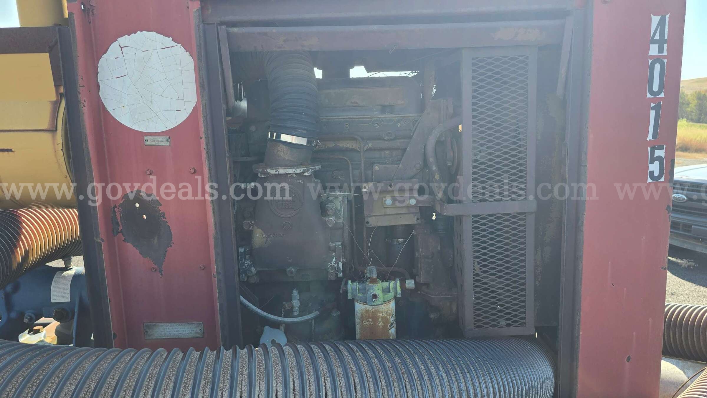Gorman-Rupp 80 Series Self-Priming Centrifugal Pump w/ Detroit Diesel Gorman-Rupp 80 Series Government Surplus Auction - Photo #5