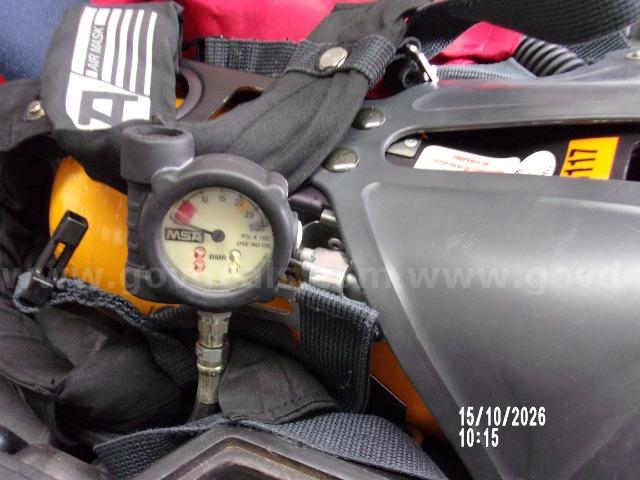 Lot of (4) Outdated MSA Ultralite II Air Mask Units. MSA Ultralite II Government Surplus Auction - Photo #2