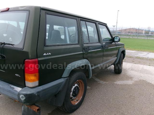 1998 Jeep Cherokee 4WD, Mileage Unknown. Jeep Cherokee Government Surplus Auction - Photo #3
