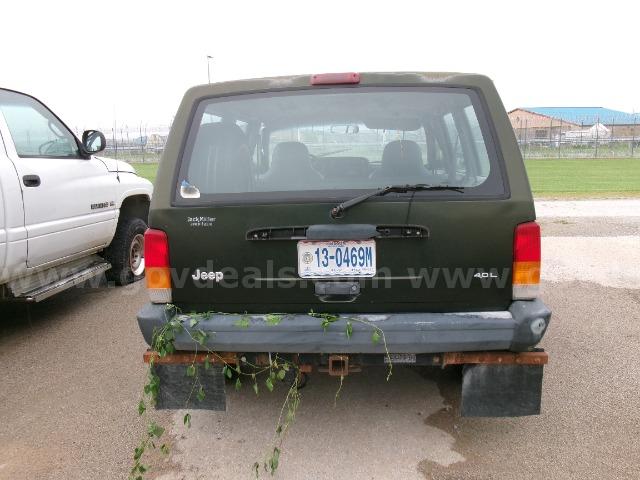 1998 Jeep Cherokee 4WD, Mileage Unknown. Jeep Cherokee Government Surplus Auction - Photo #5