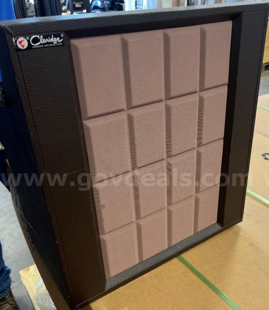 Lot of (1) Microphone Lecternette Podium by Claridge   Government Surplus Auction - Photo #2