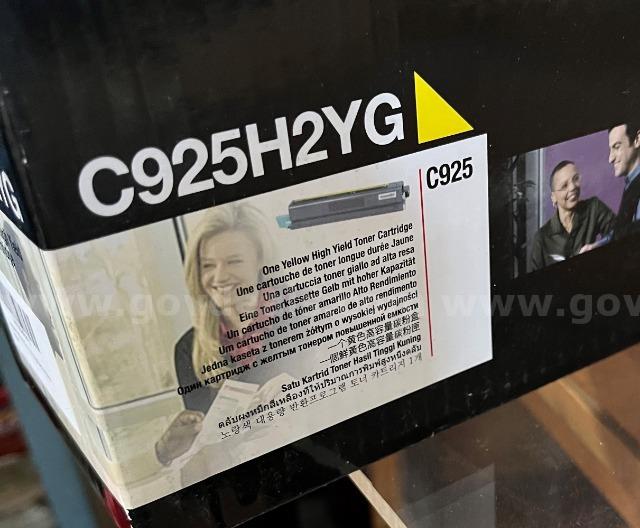 Lot of 10 Ink/Toner Cartridges & 2 Waste Toner Cartridges   Government Surplus Auction - Photo #3