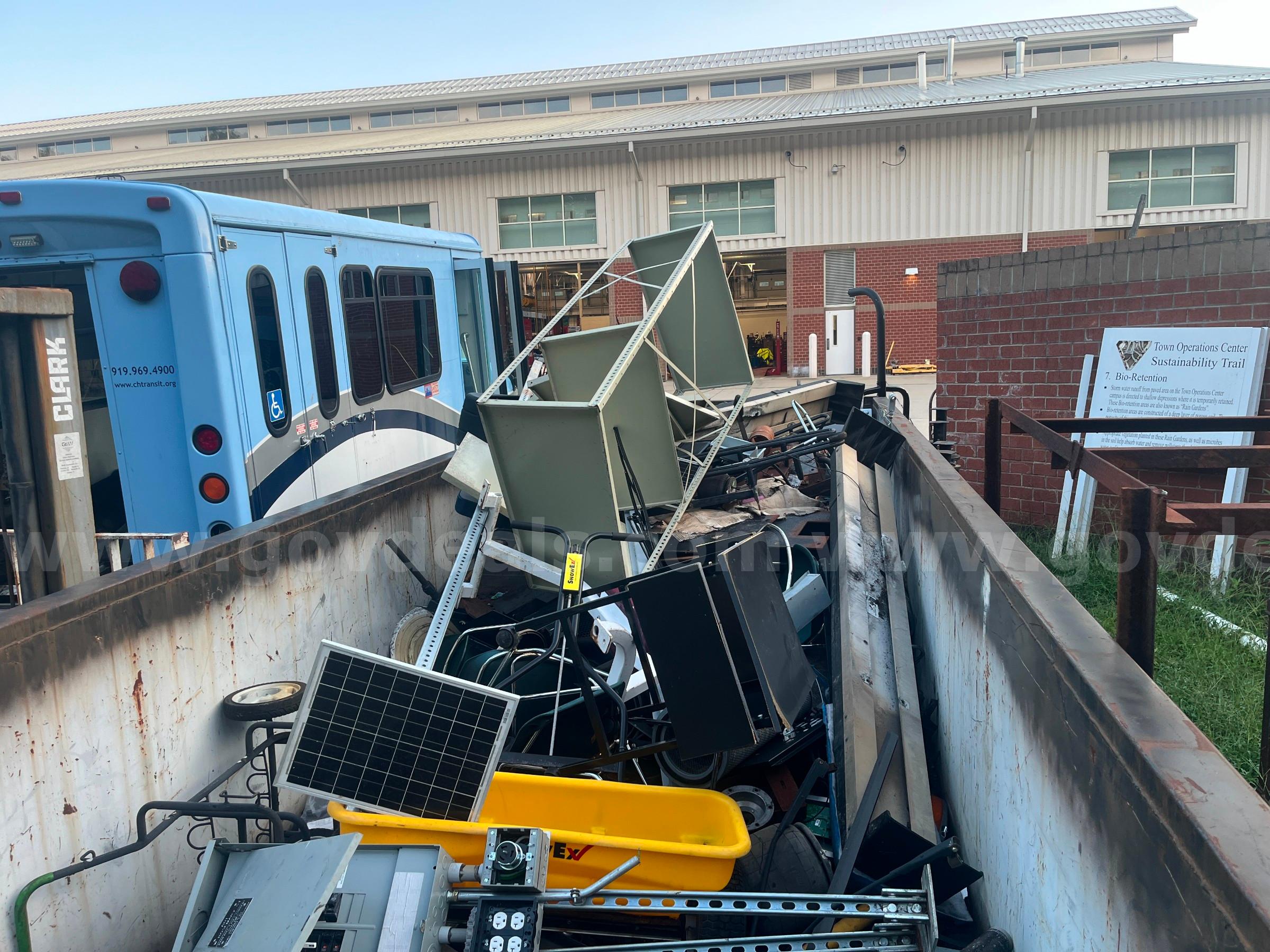 Scrap metal – container must be cleaned out- container NOT for sale   Government Surplus Auction - Photo #2