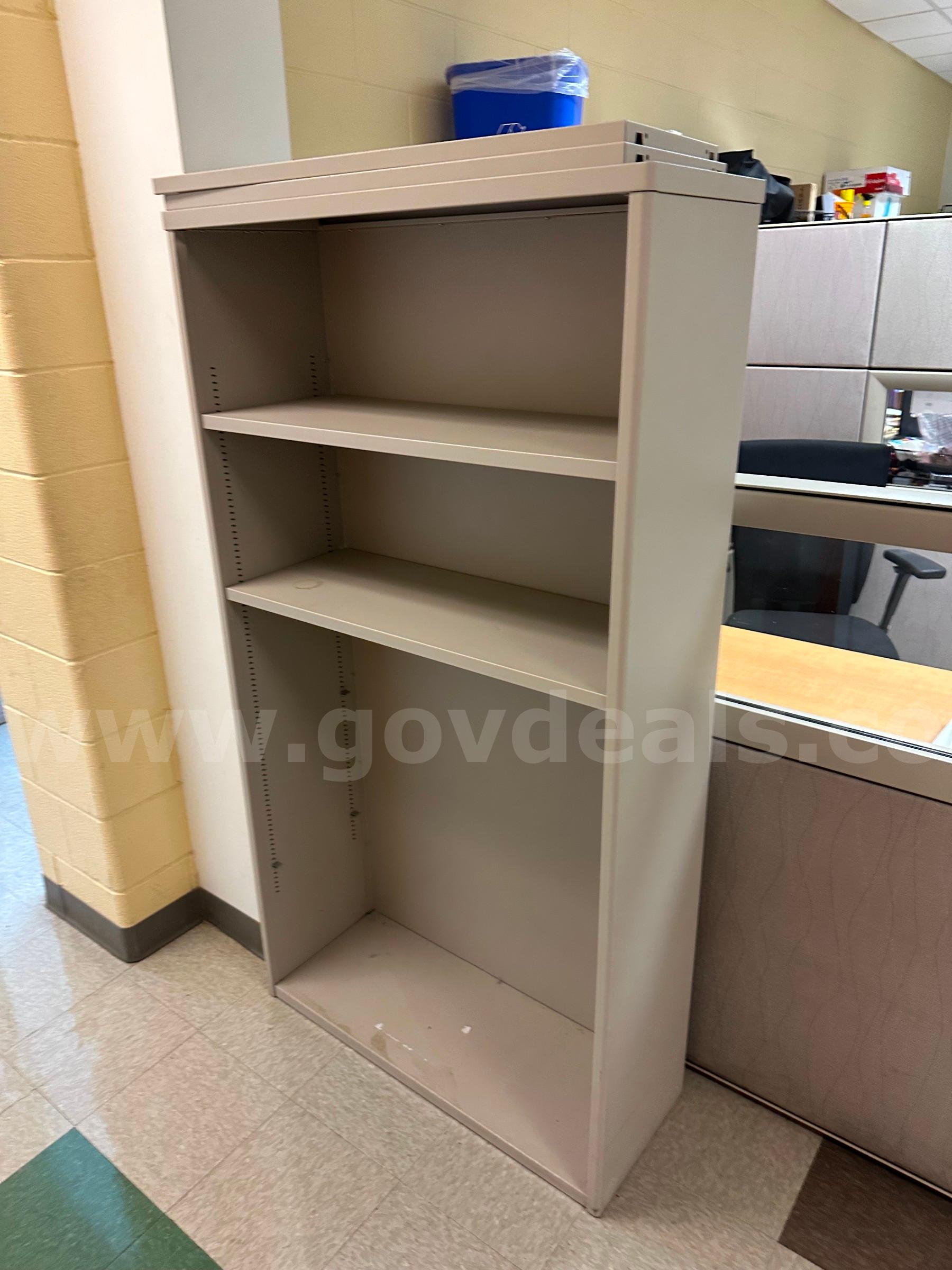 3 Shelves (2 Metal & 1 Wooden)