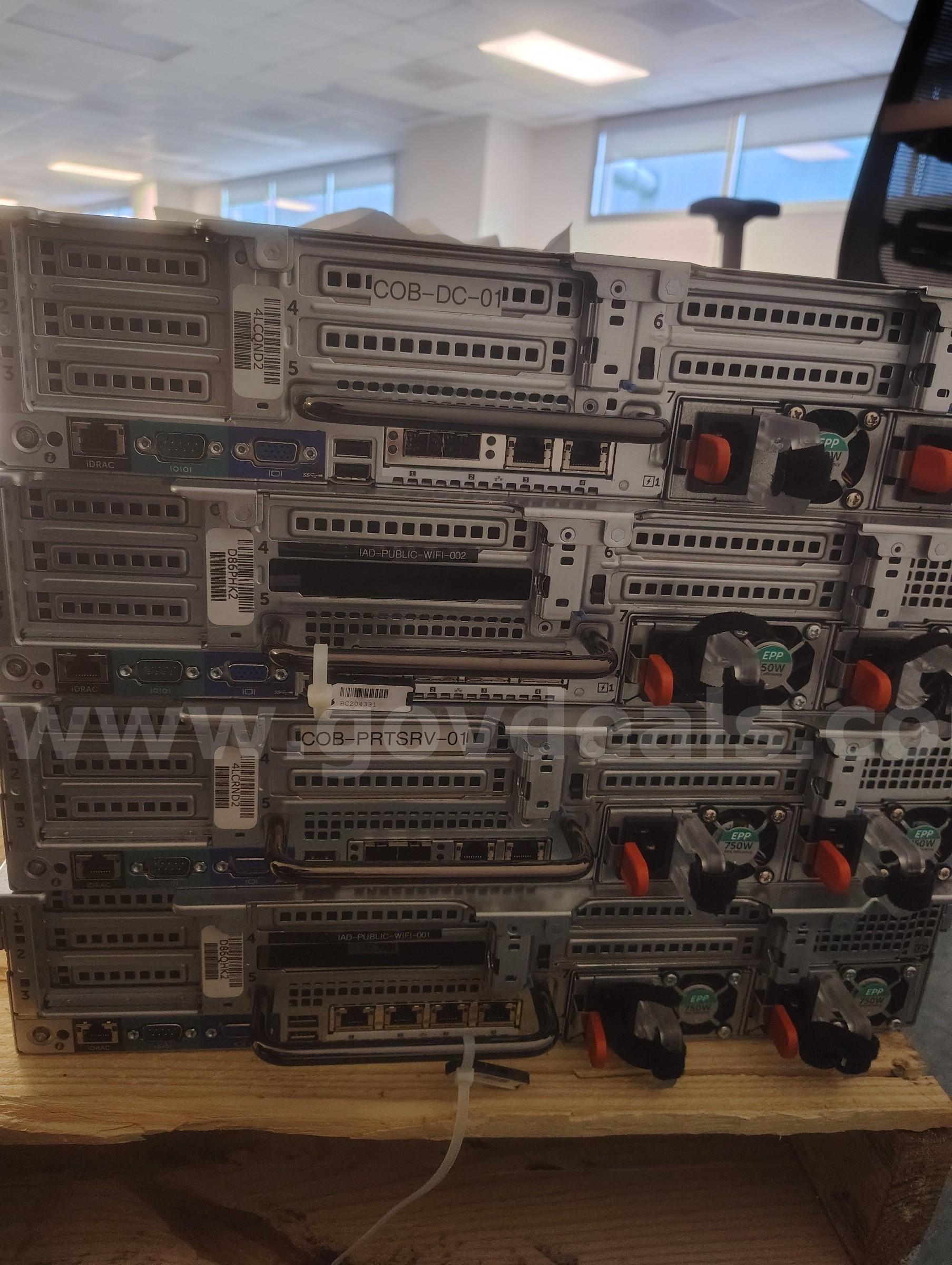 4 Used Dell Server Racks PowerEdge R730 Dell R730 Government Surplus Auction - Photo #5