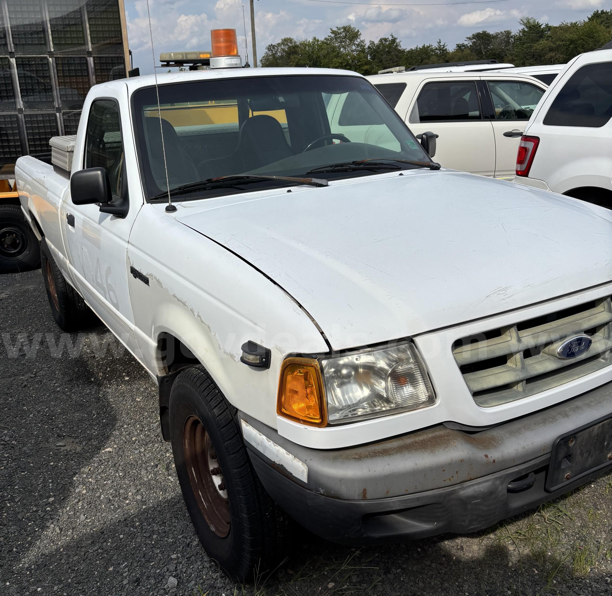 2001 Ford Ranger 4X4 Ford Ranger Government Surplus Auction - Photo #2