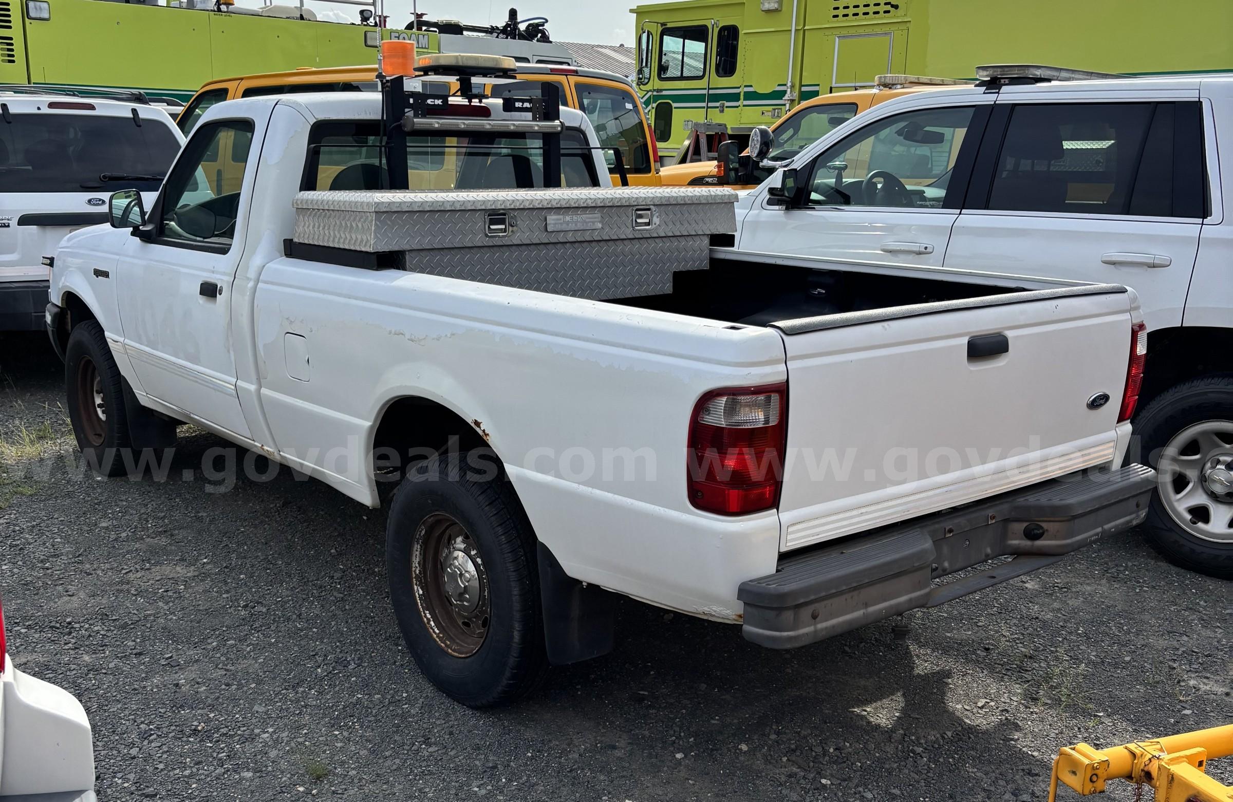 2001 Ford Ranger 4X4 Ford Ranger Government Surplus Auction - Photo #3