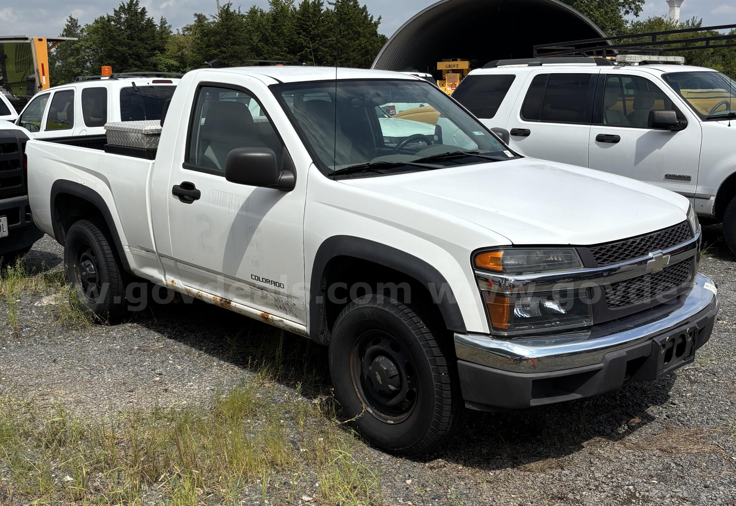 2005 Chevrolet Colorado Z85 4WD Chevrolet Colorado Government Surplus Auction - Photo #3