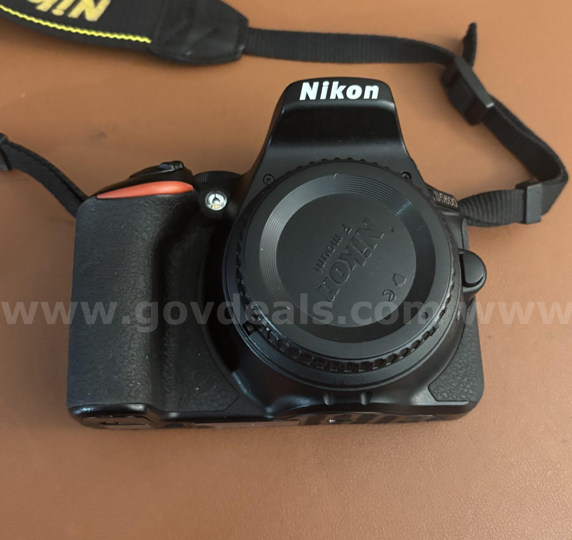 Used Nikon D5600 SLR Digital Camera nikon D5600 Government Surplus Auction - Photo #5