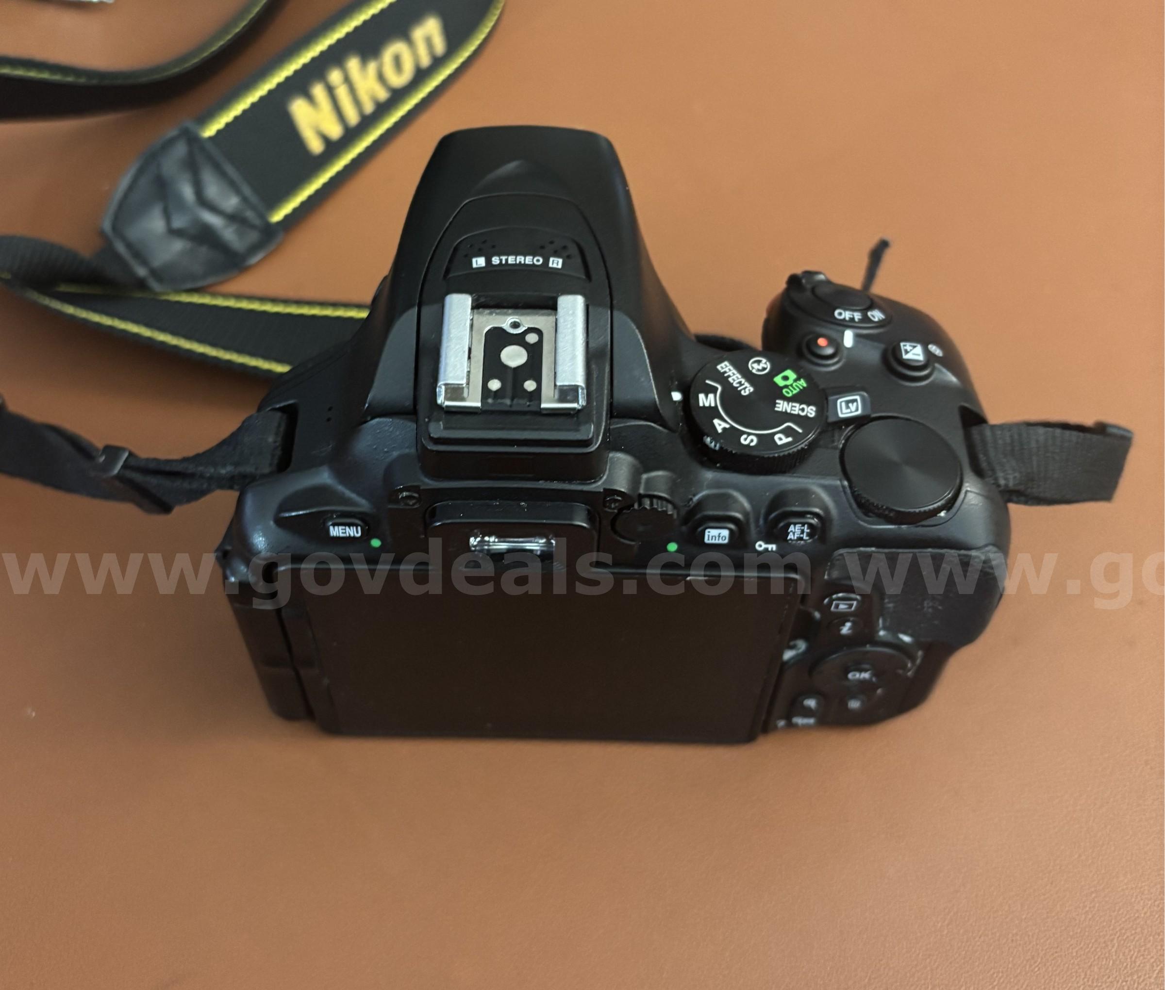 Used Nikon D5600 SLR Digital Camera nikon D5600 Government Surplus Auction - Photo #6