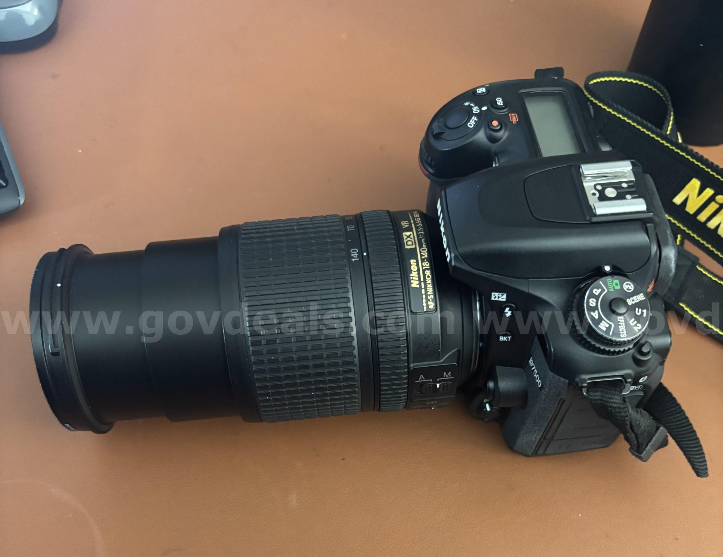 Used Nikon 7500 SLR Digital Camera nikon 7500 Government Surplus Auction - Photo #4
