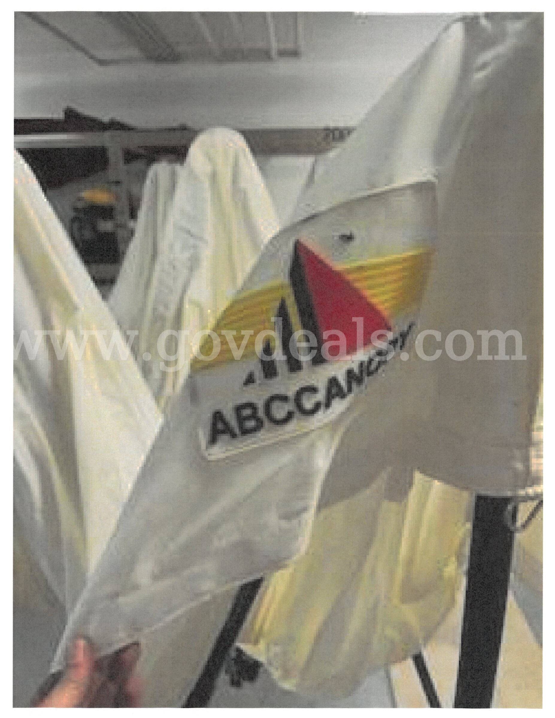 Brand: ABCCANOPY Commercial-grade steel frame (black) Pop-up / instant setup design Brand: ABCCANOPY  Government Surplus Auction - Photo #2