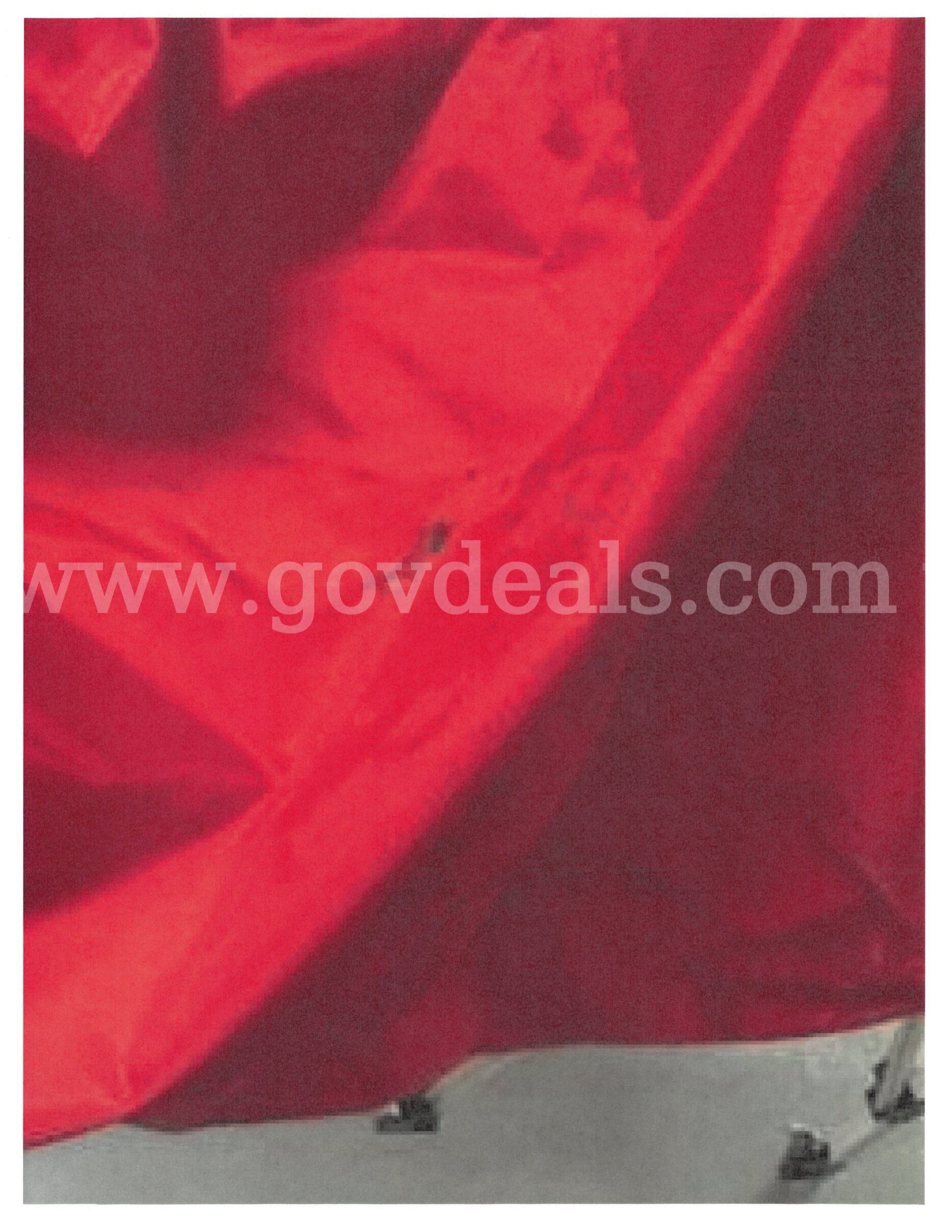 Red Tent ABCCANOPY Red Pop-Up Canopy Tent w/ Roller Bag – Heavy Duty Frame Brand: ABCCANOPY  Government Surplus Auction - Photo #3