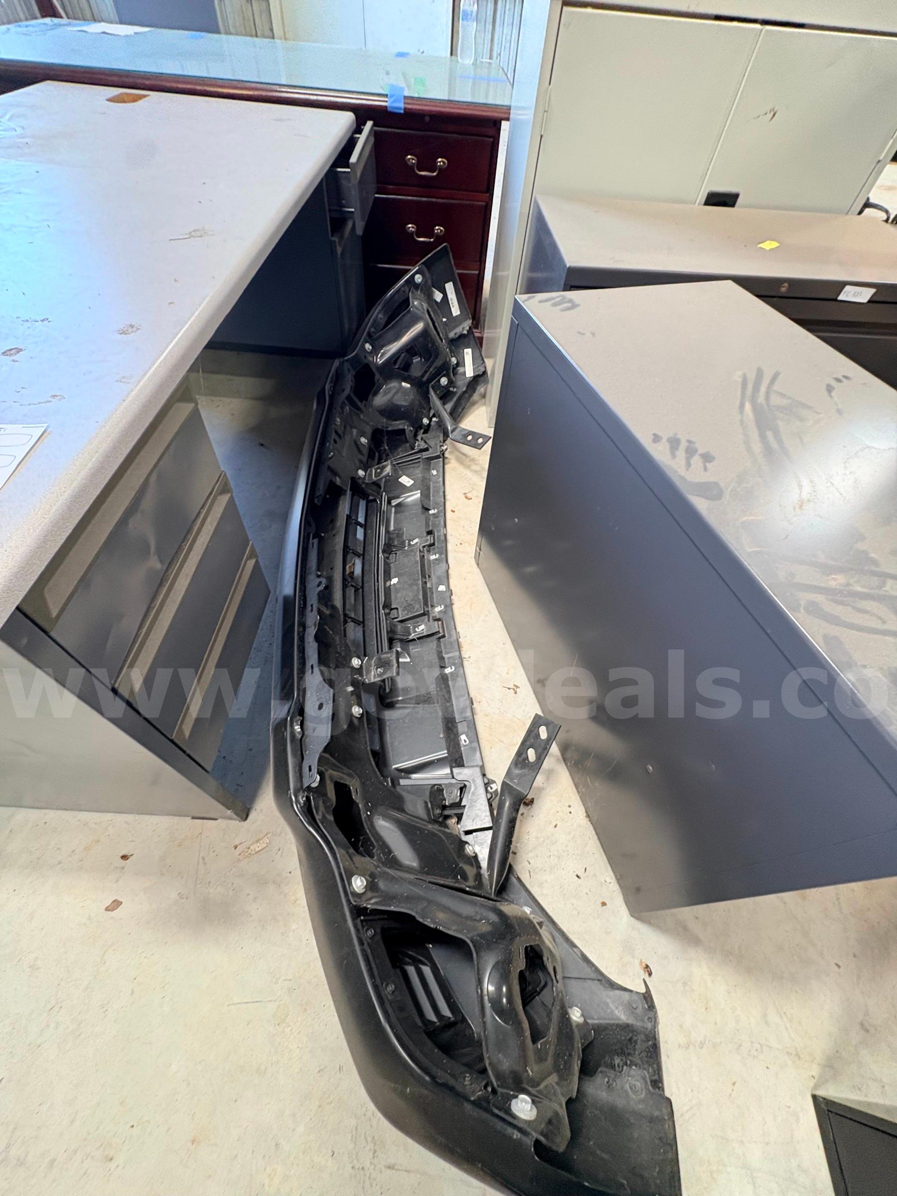 CHEVY HD FRONT LG BLACK BUMPER