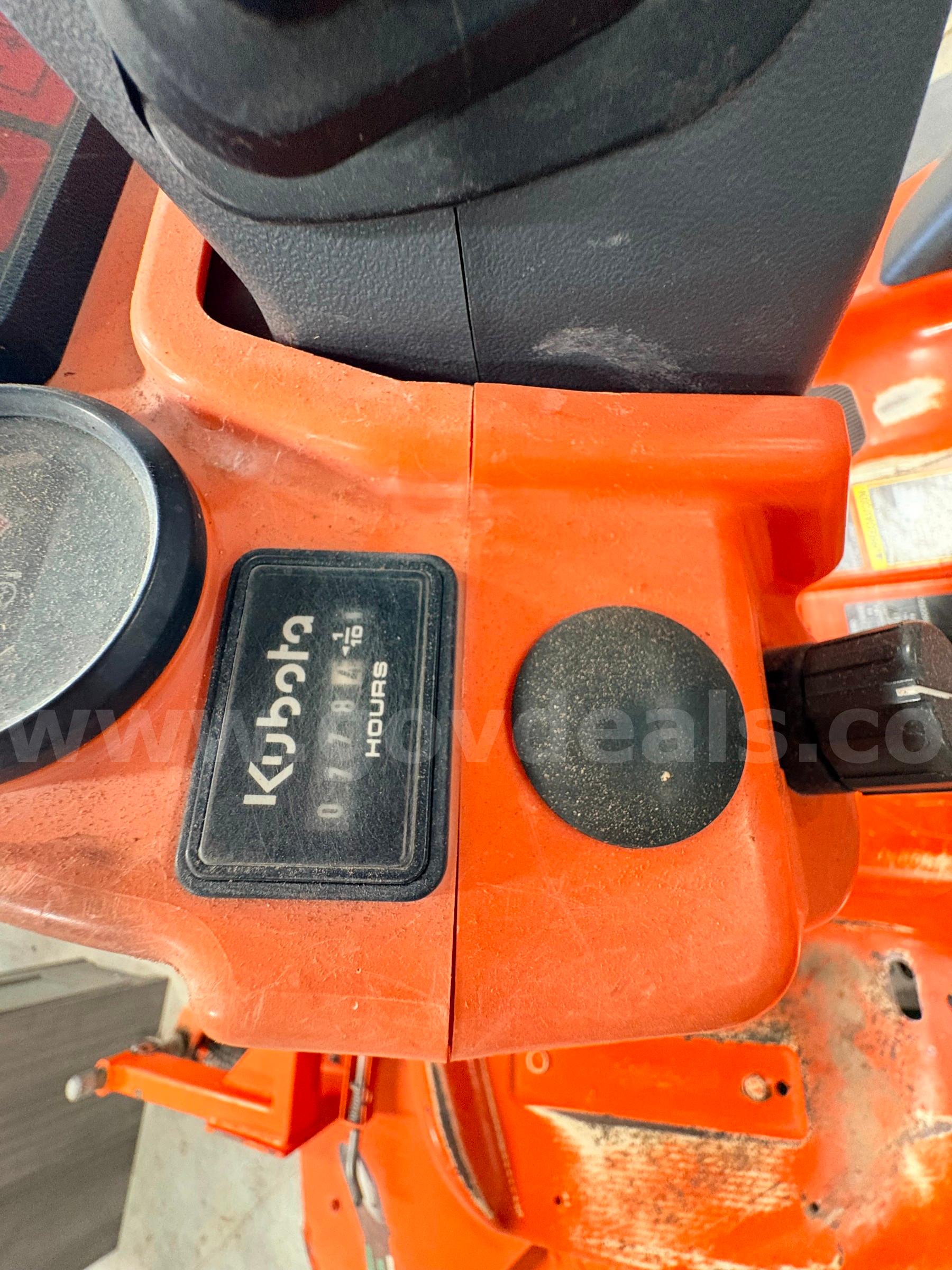 KUBOTA MOWER KUBOTA F2680e 2-wheel drive Government Surplus Auction - Photo #3