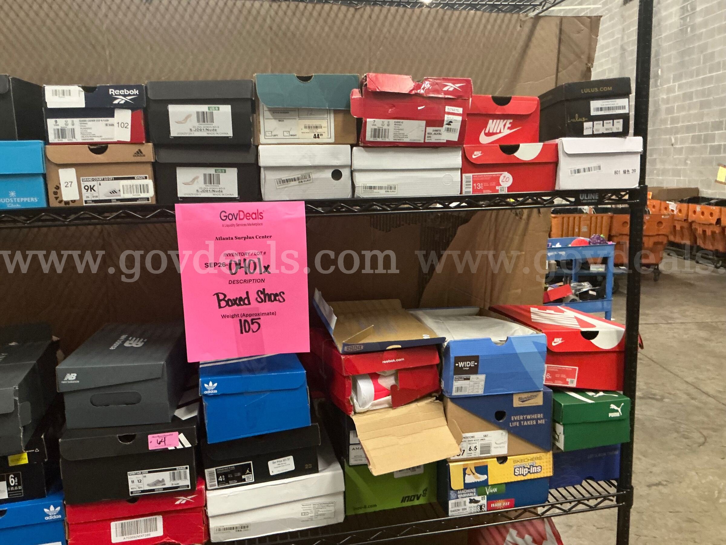 Apparel: "Boxed Shoes" (SEP26-0401X)   Government Surplus Auction - Photo #3