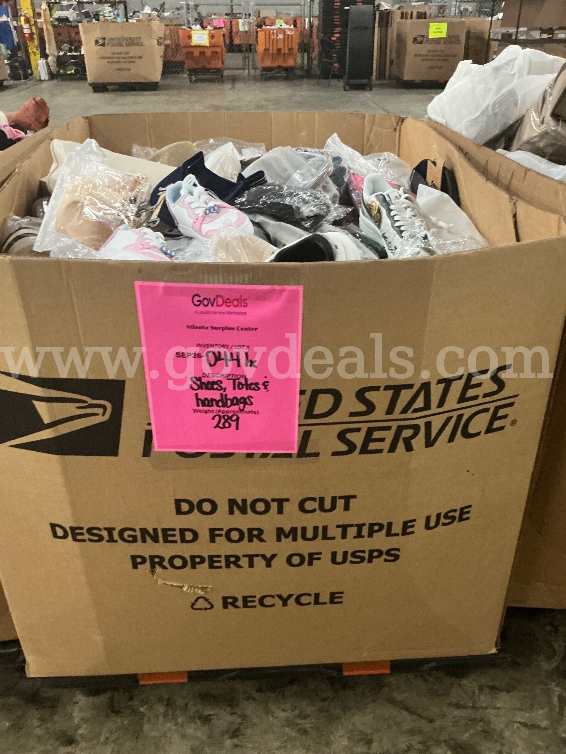 Apparel: Manually Sorted "Shoes, Handbags and Totes" (SEP26-0441X)
