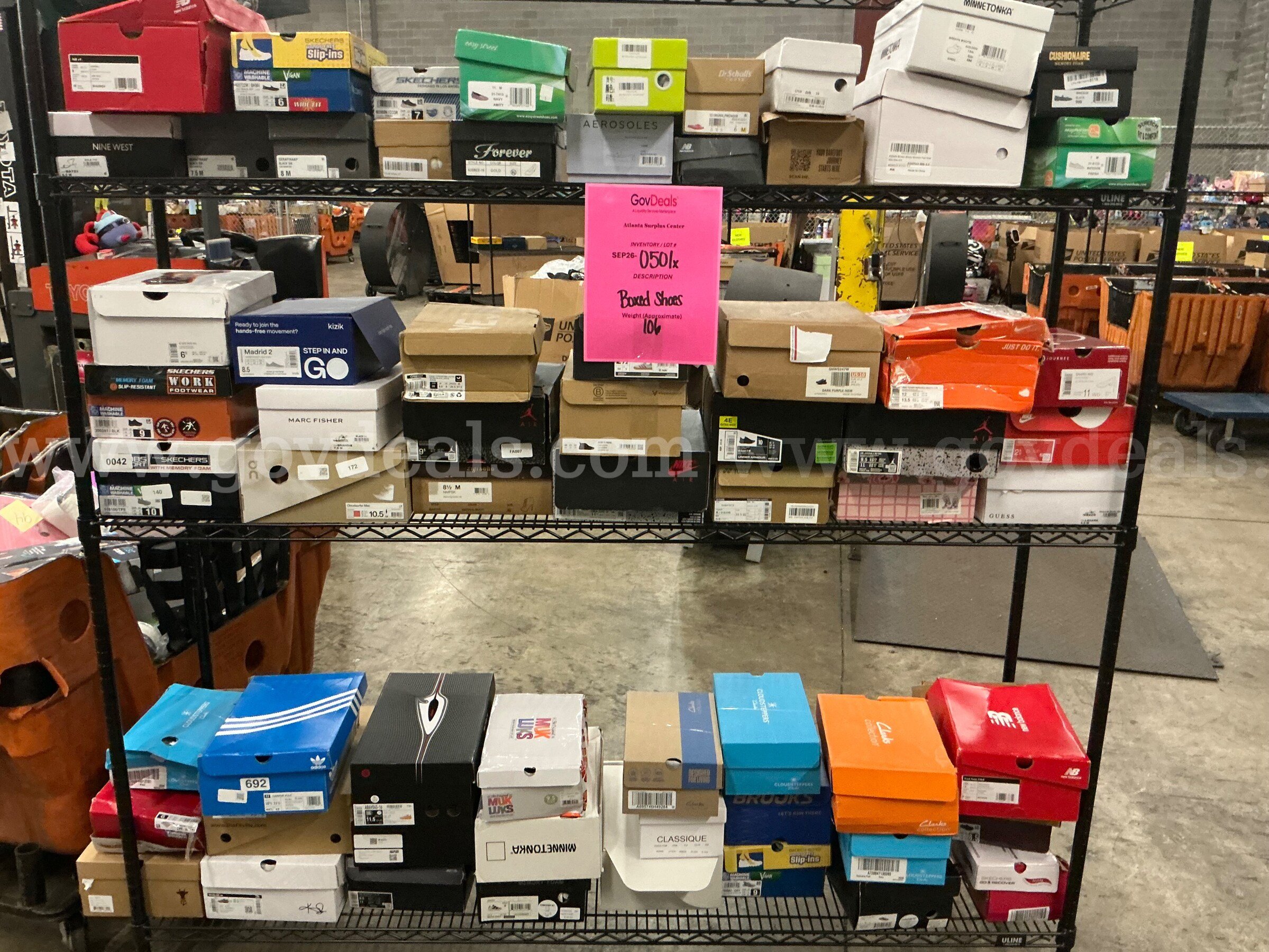 Apparel: "Boxed Shoes" (SEP26-0501X)