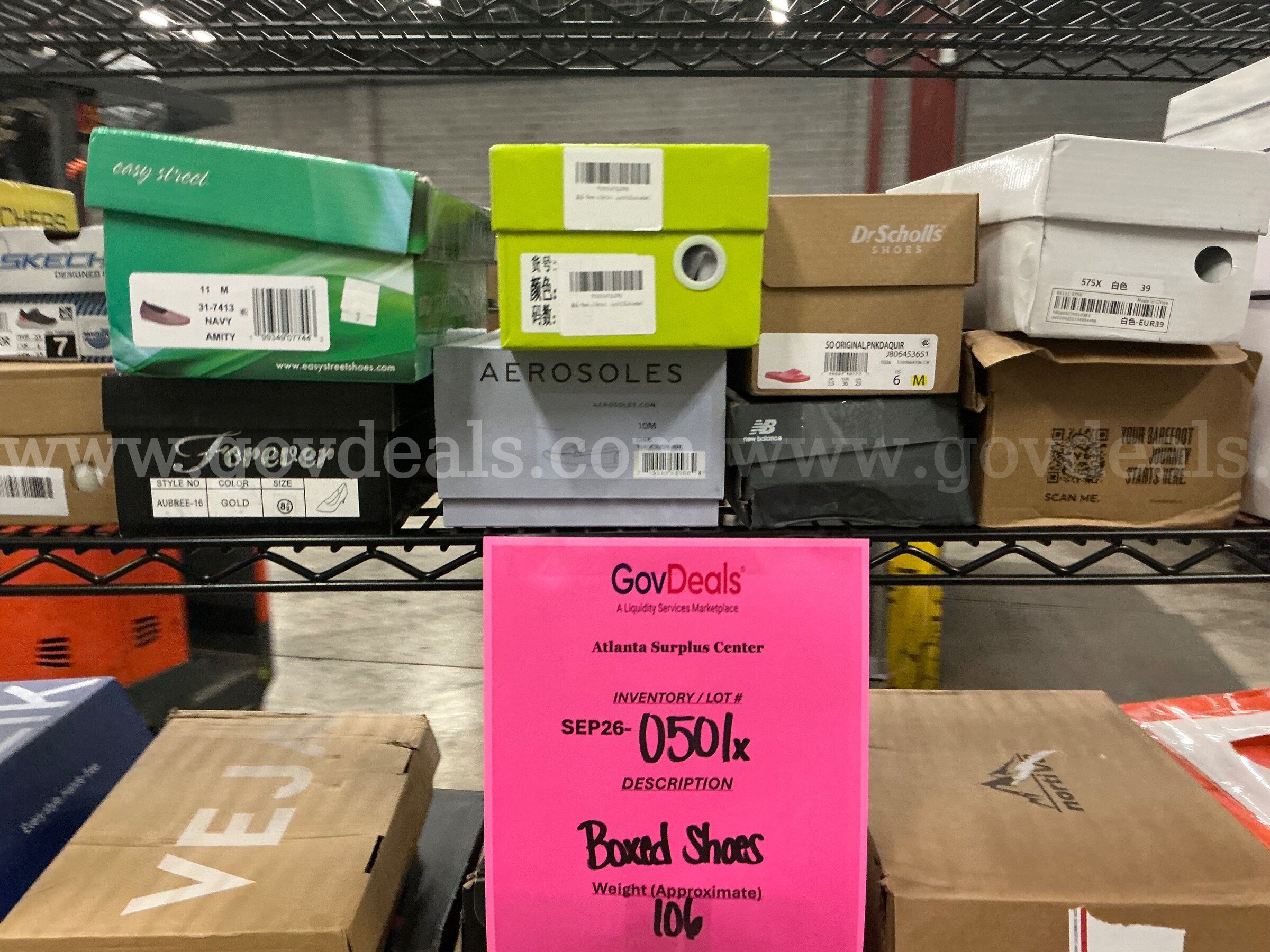 Apparel: "Boxed Shoes" (SEP26-0501X)   Government Surplus Auction - Photo #4
