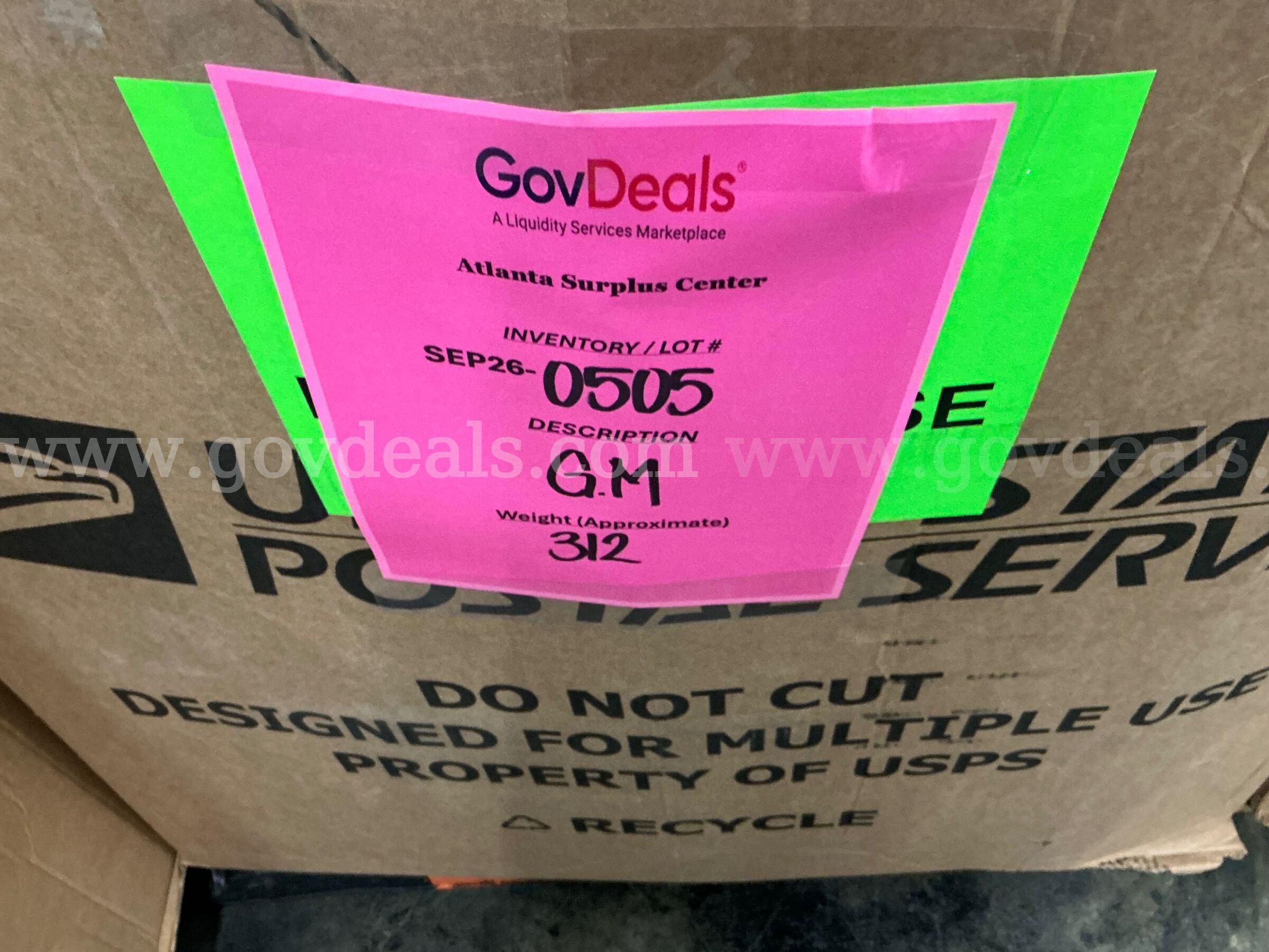 General Merchandise: (Gaylord) (SEP26-0505)  0505 Government Surplus Auction - Photo #2